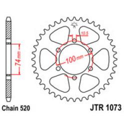 Звездочка задняя JT Sprockets (шаг 520 ) JT JTR1073